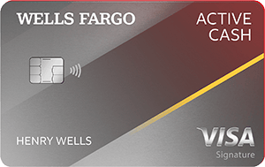 Wells Fargo Active Cash® Card card image