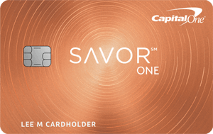 Capital One SavorOne Cash Rewards Credit Card card image